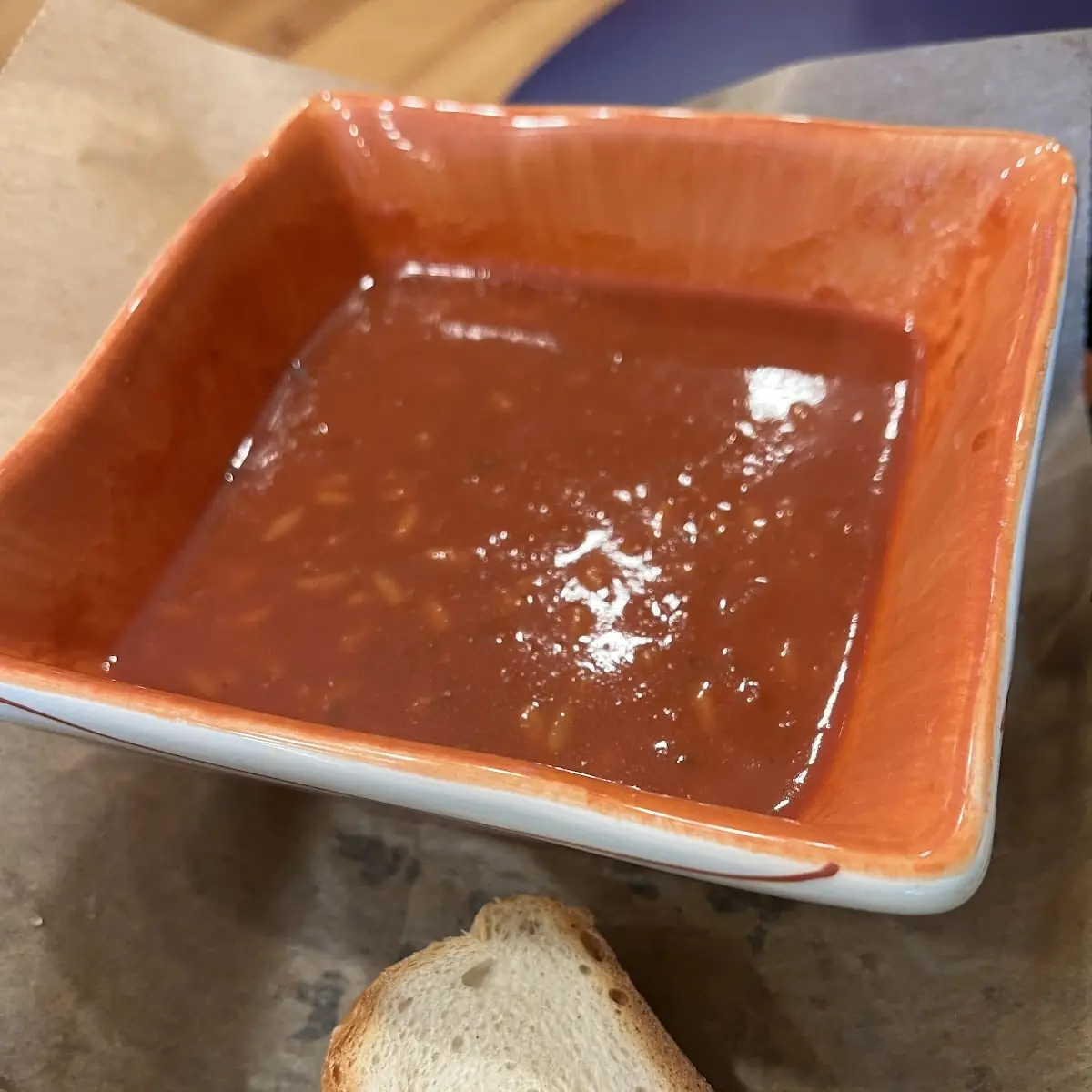 Tomato Soup with Rice