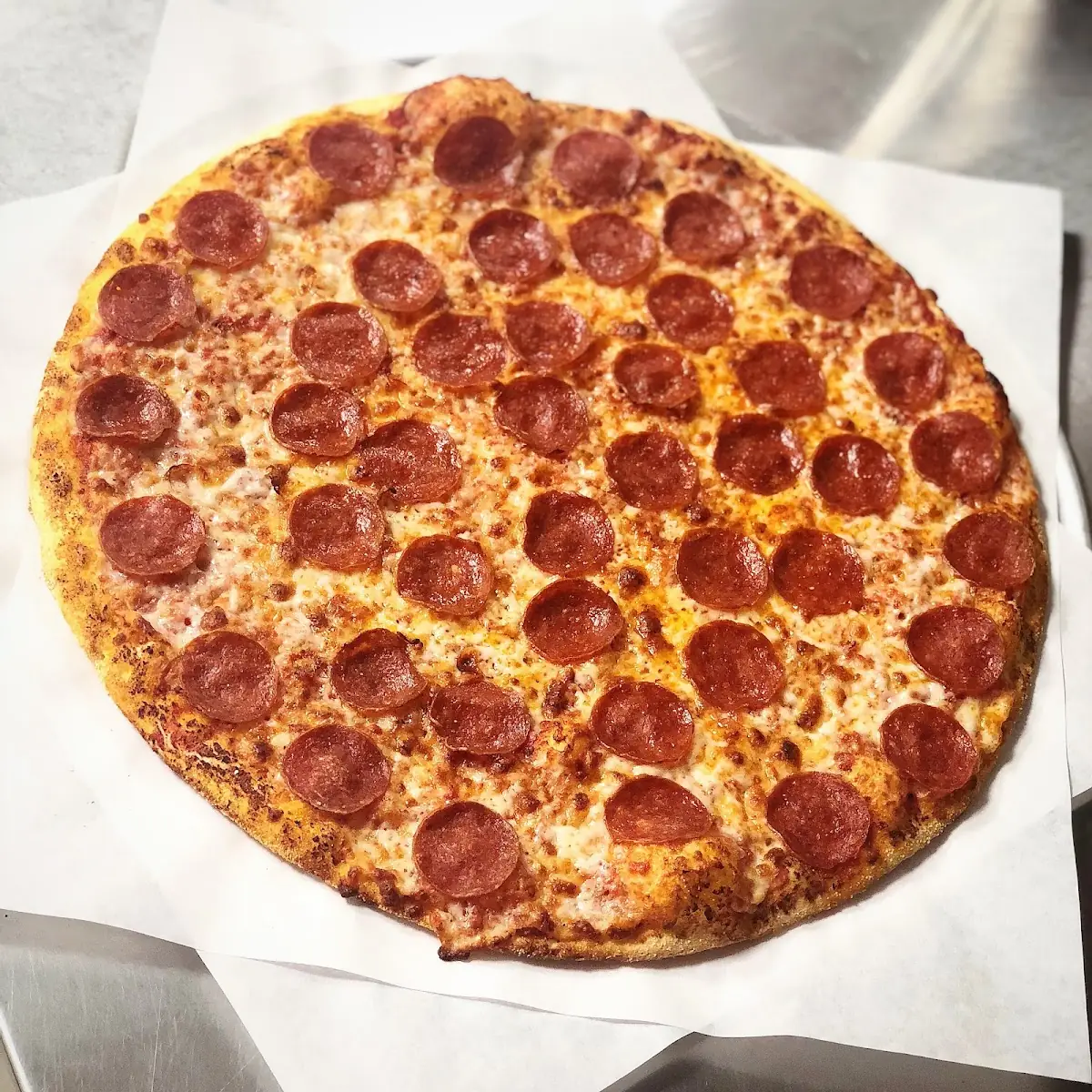 Halal Beef Pepperoni Pizza