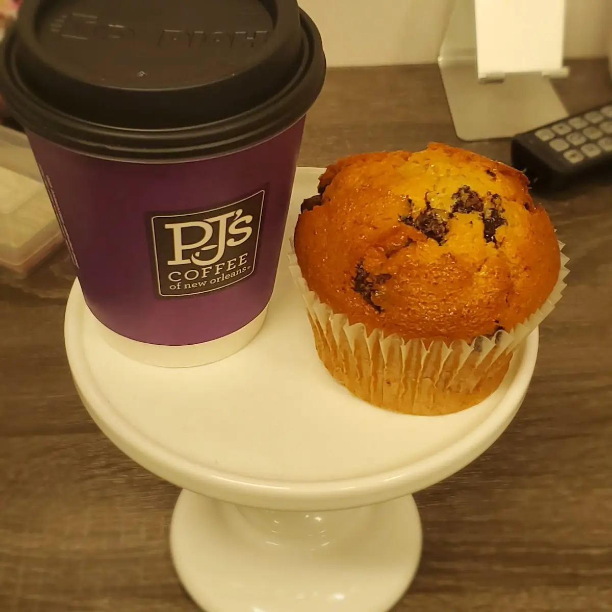 Freshly Baked Blueberry Muffin