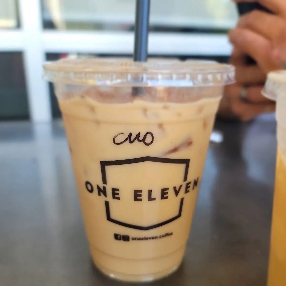 Iced Latte in Branded Cup