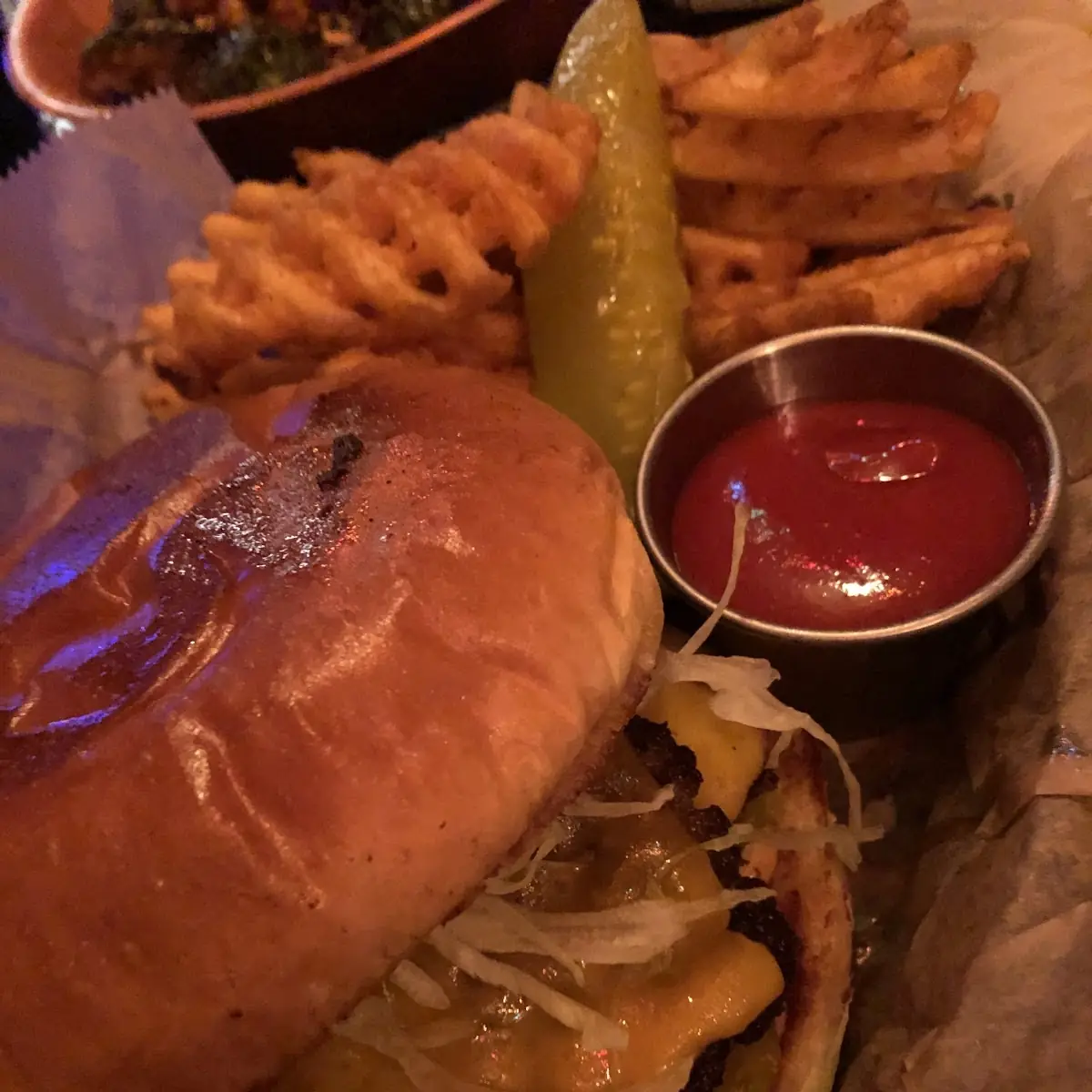 Mother's Double Cheeseburger