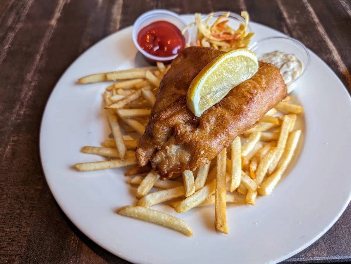 White Fish and Chips