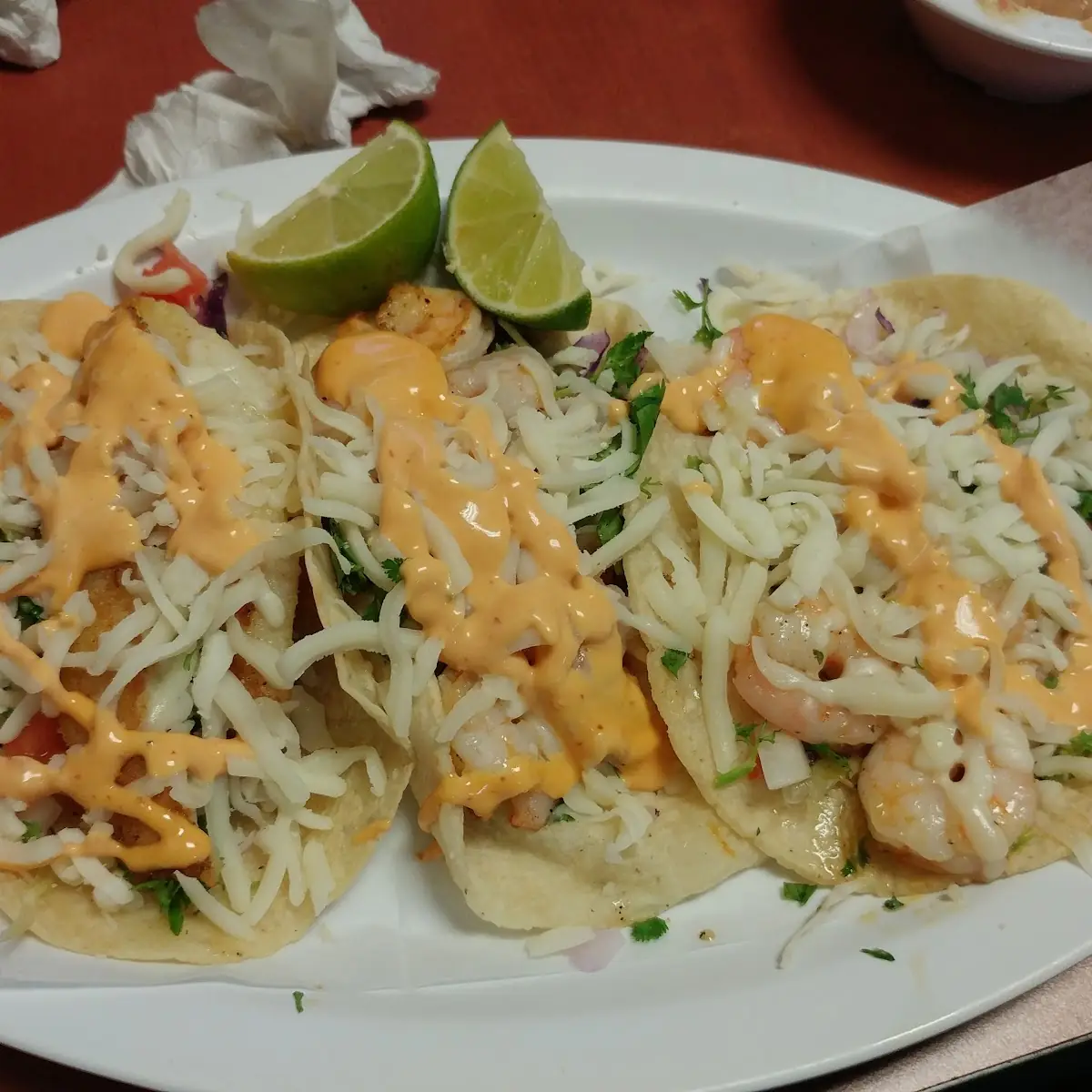 Tacos De Camaron