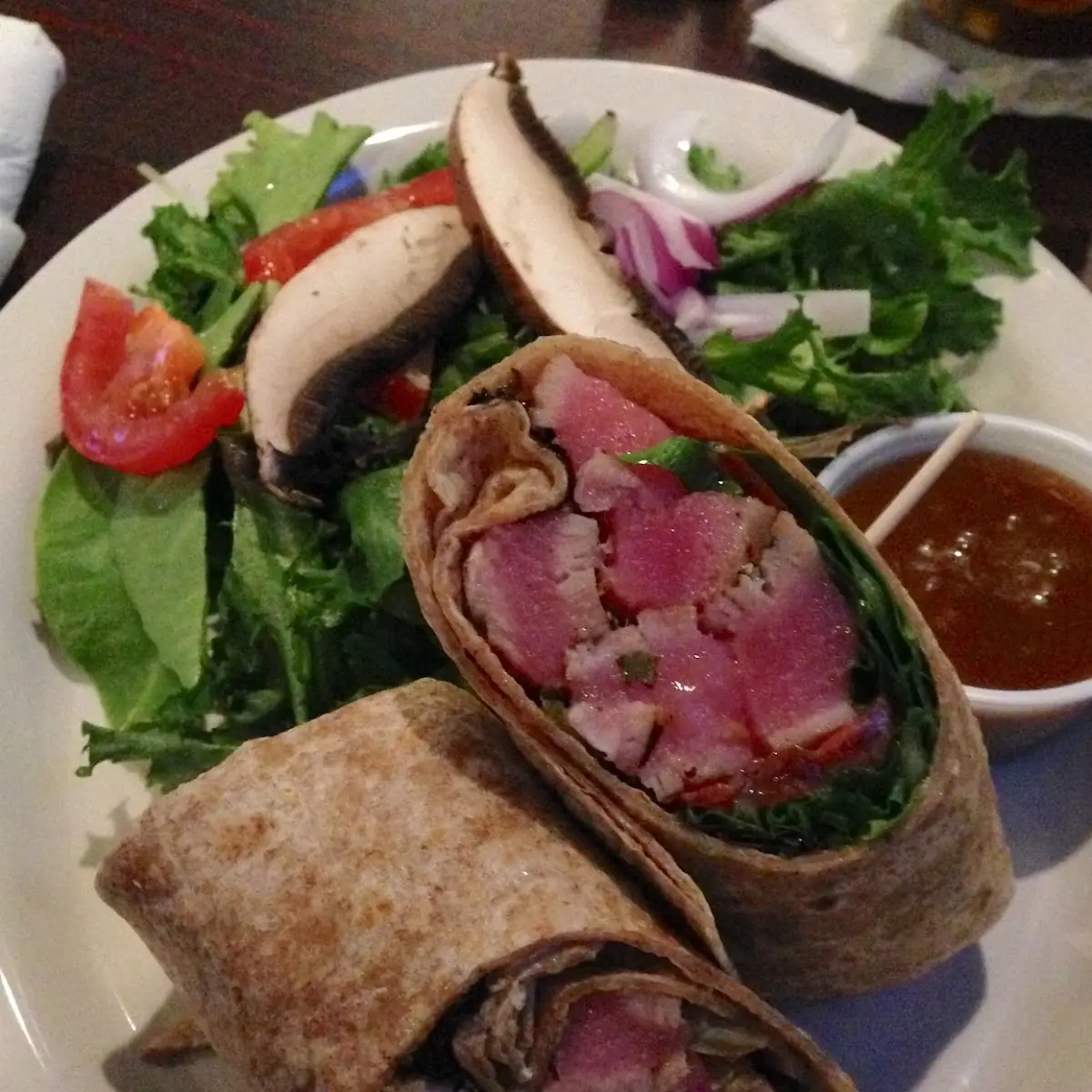 Ahi Tuna Wrap