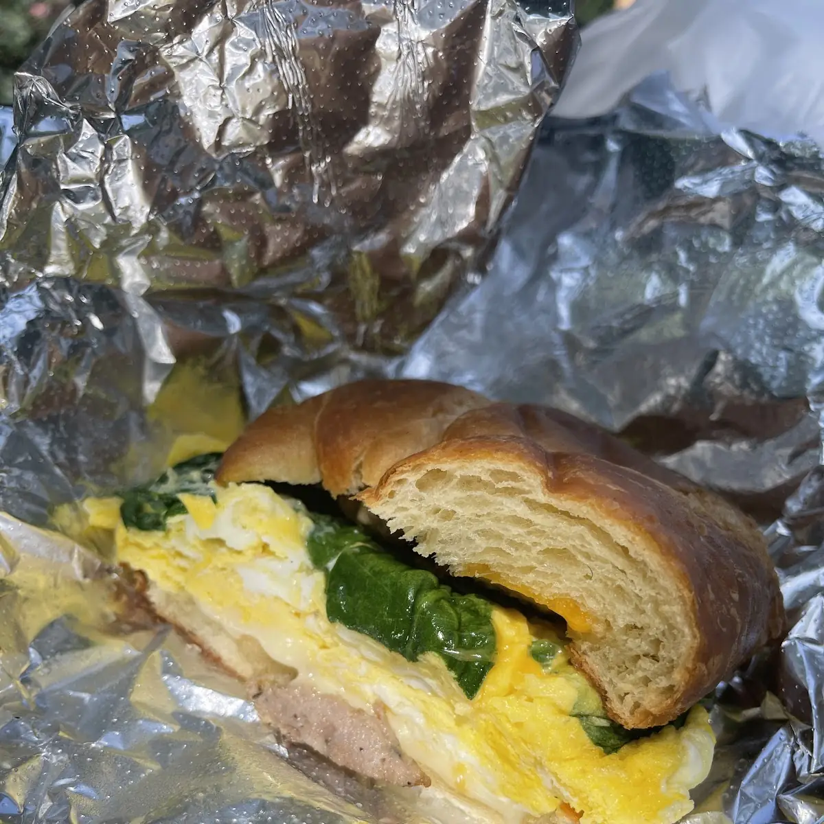 Breakfast Sandwich with Sausage