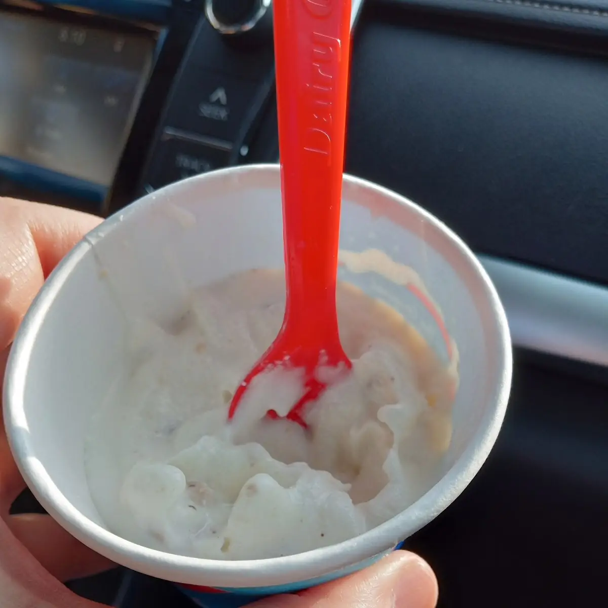 Mini Cookie Dough Blizzard
