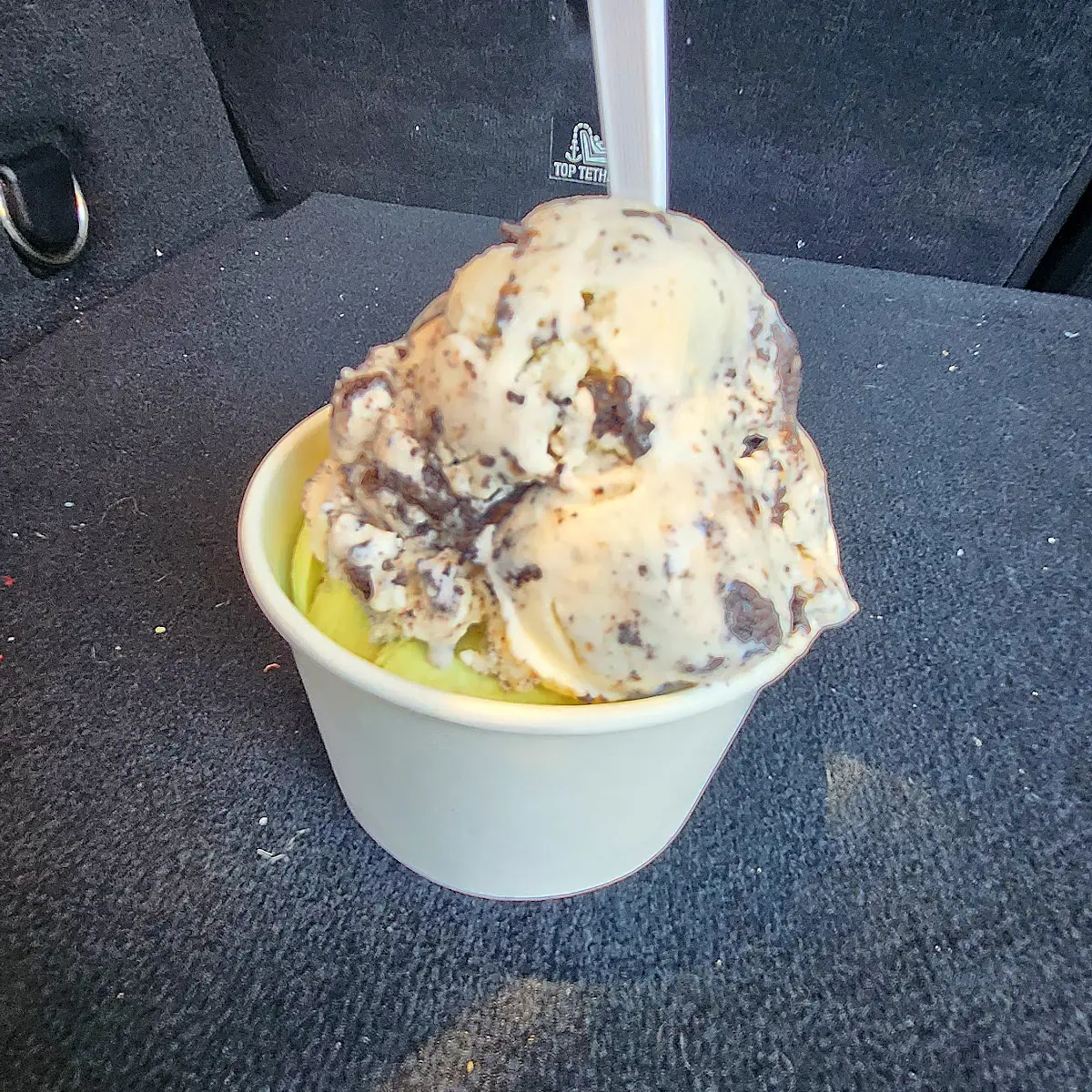 Double Scoop Mint Chip & Oreo Cheesecake
