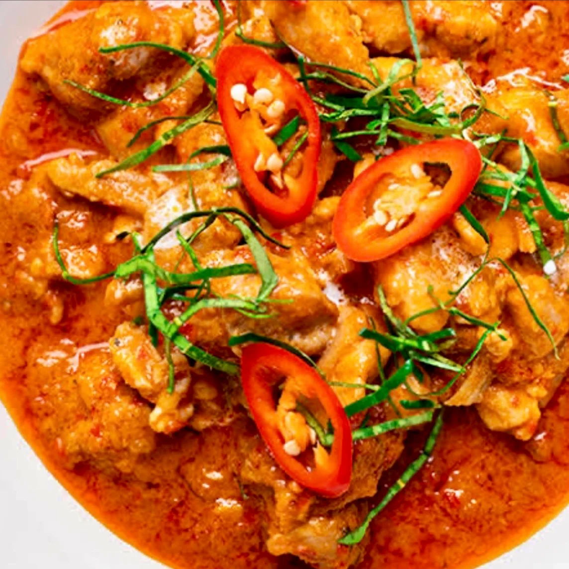 Panang Curry, Chok Chai Thai Restaurant