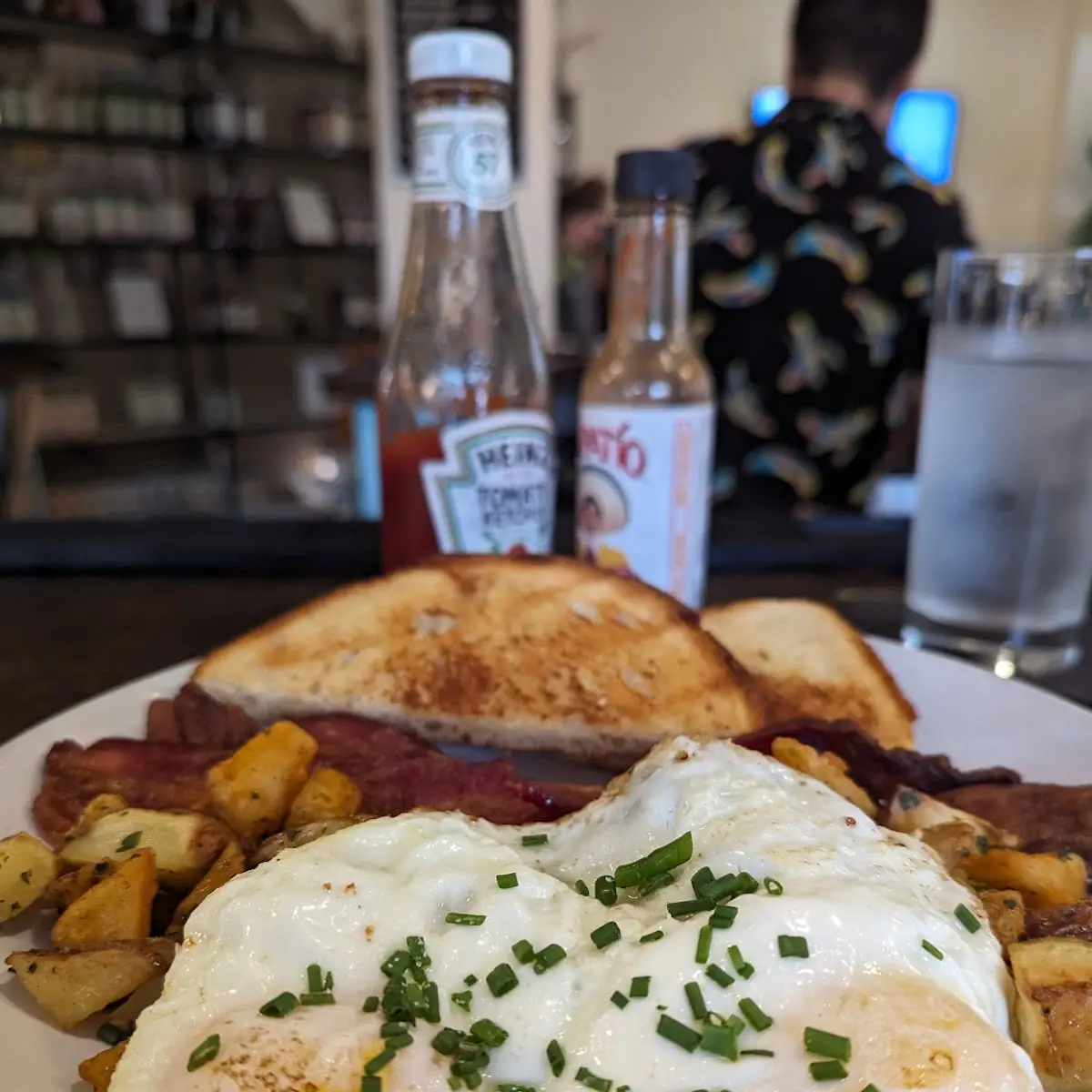 Sausage Gravy and Biscuits with Eggs