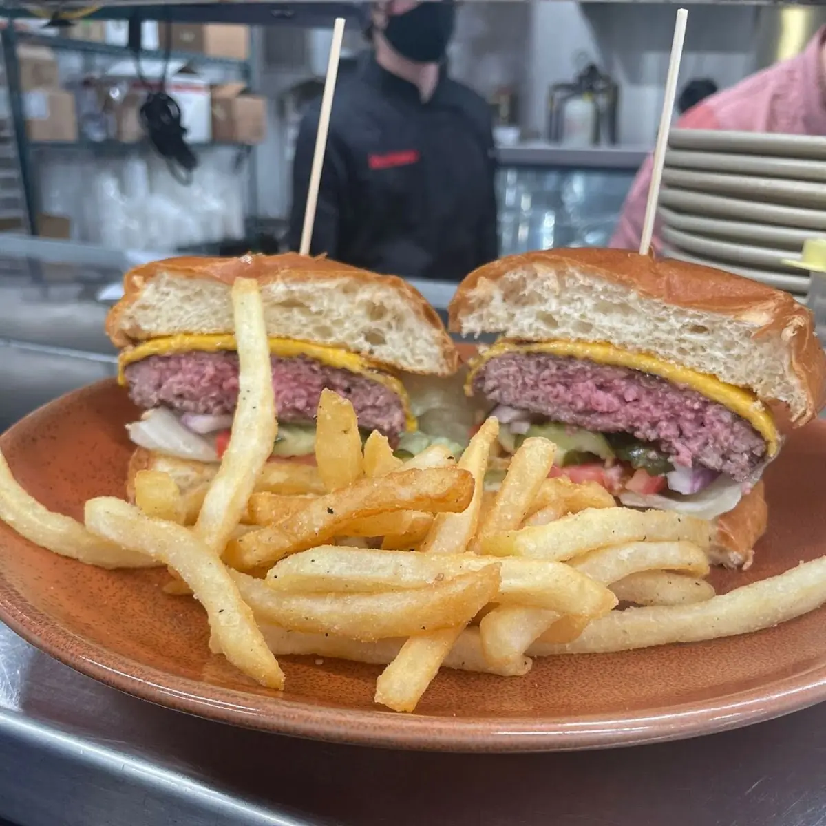 Cheesy Burger