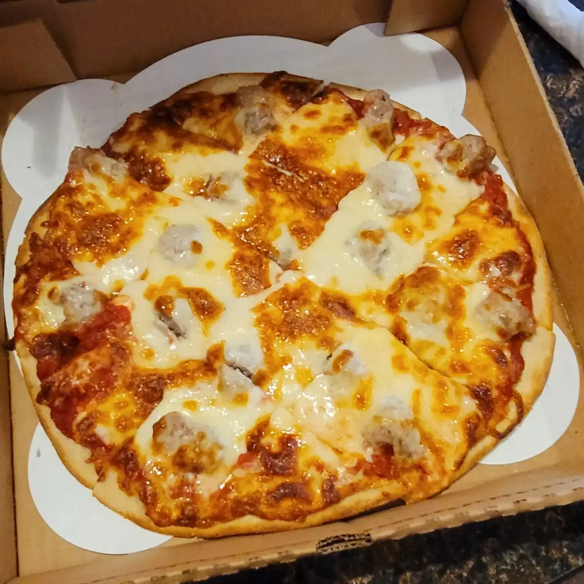 Sausage Pizza