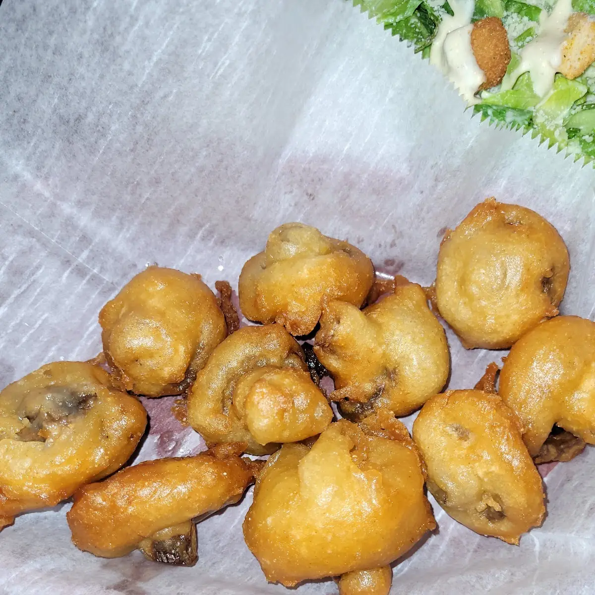 Beer Battered Mushrooms