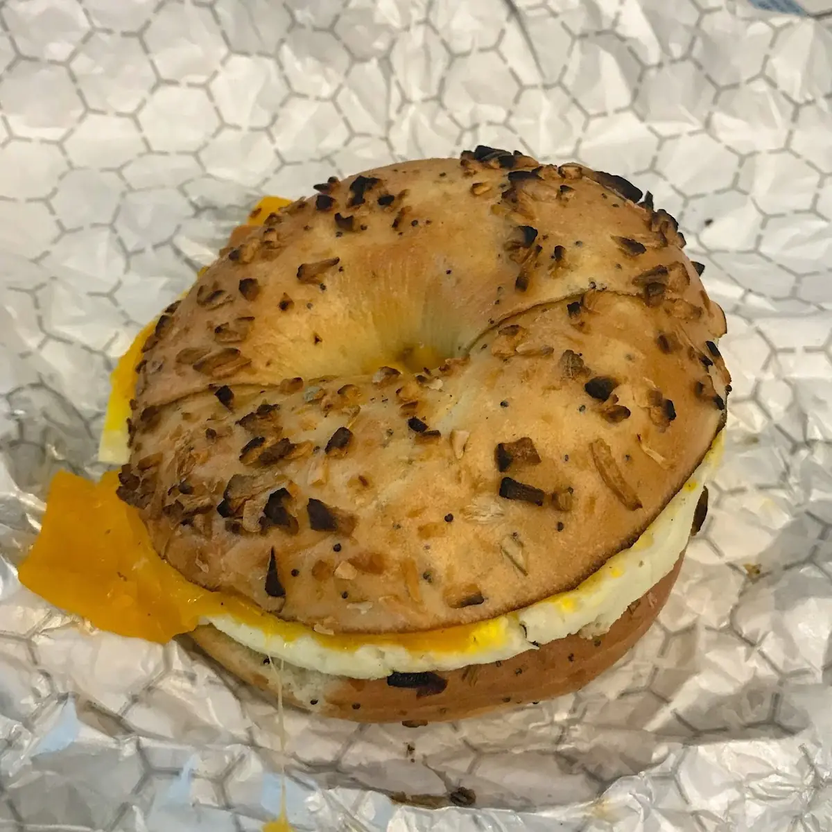 Bacon Egg and Cheese Bagel