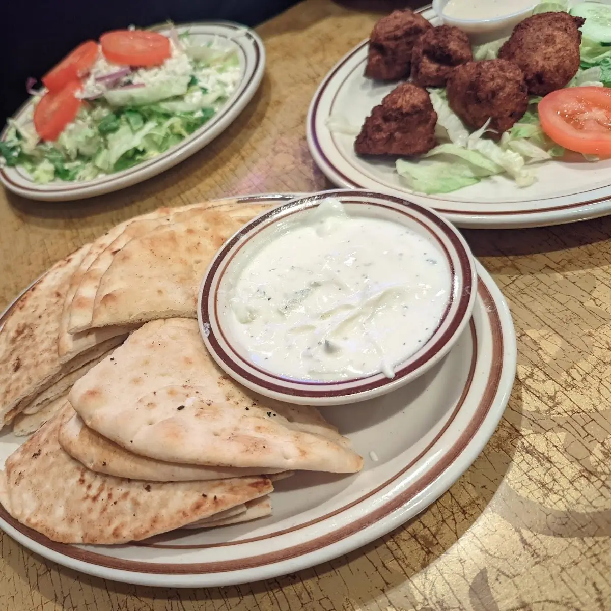 Pita Bread & Falafels