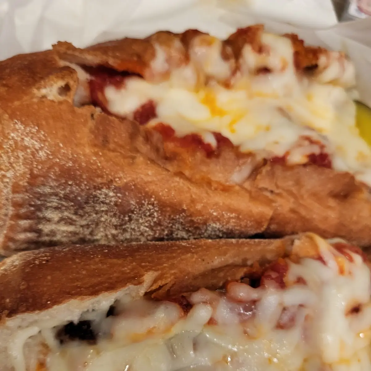Eggplant Parm Sandwich