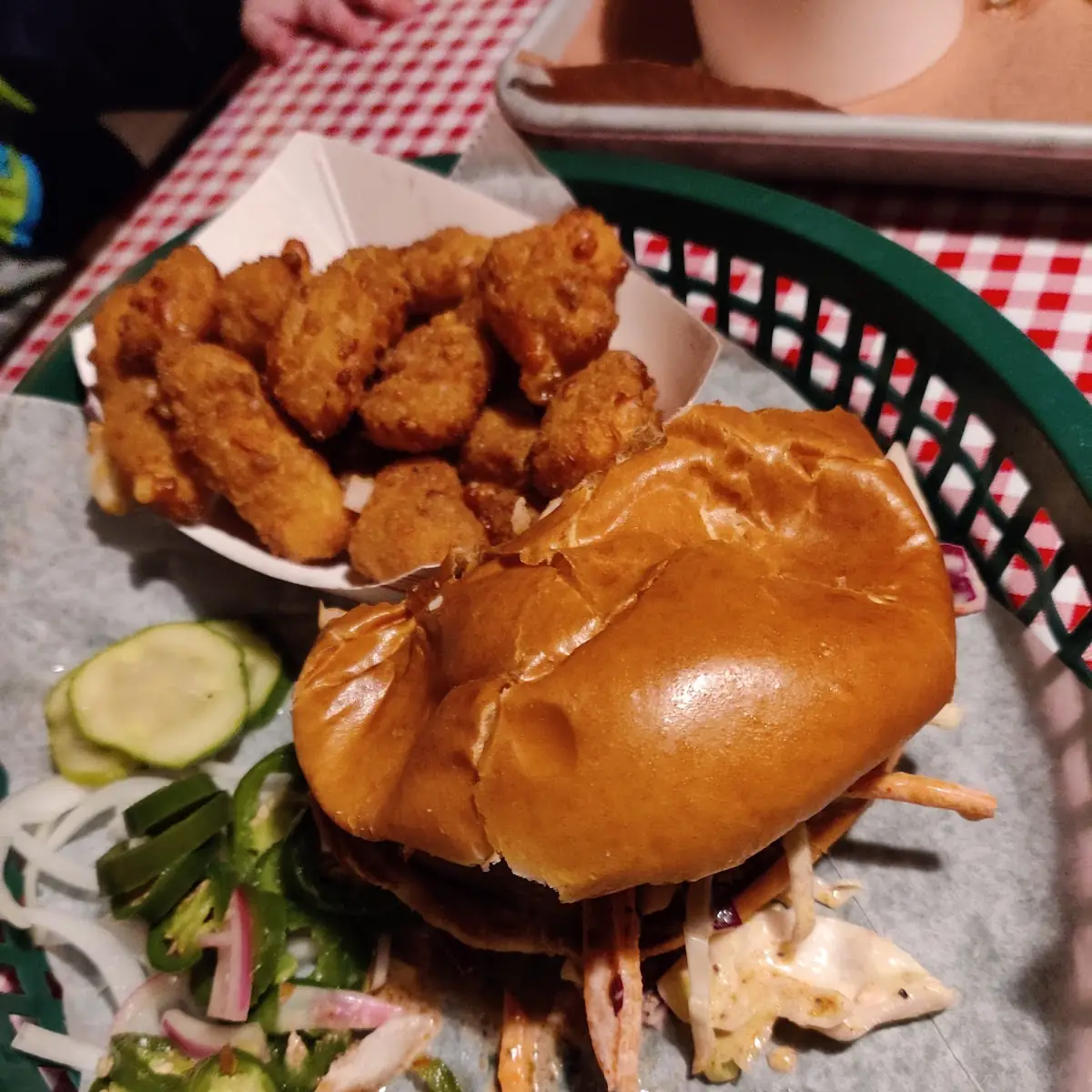 Pulled Brisket Sandwich
