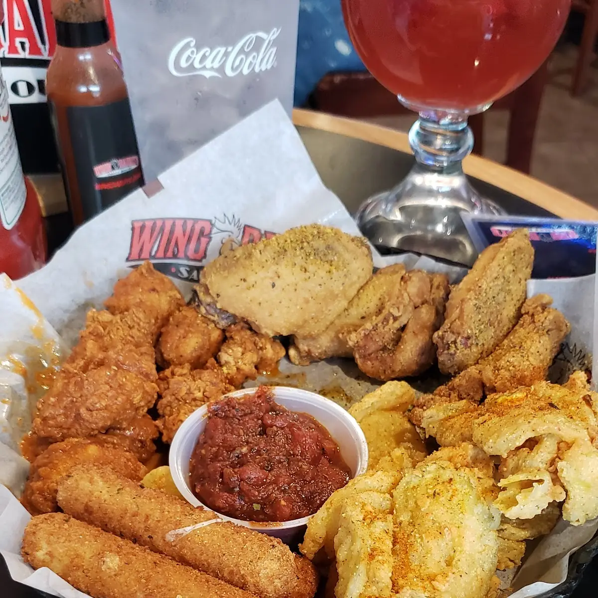 Sauce House Sampler Platter