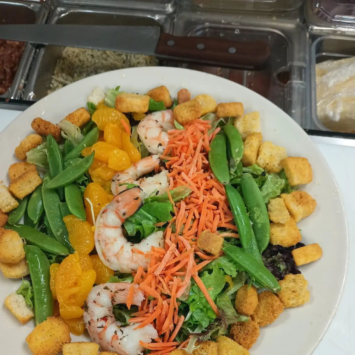Mandarin Orange Shrimp Salad