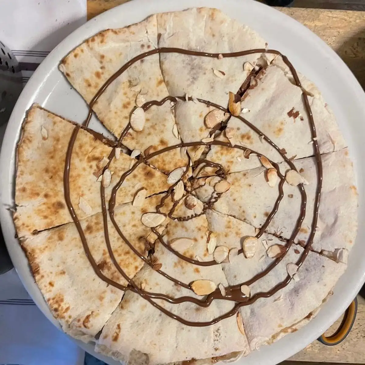 Nutella Pizza