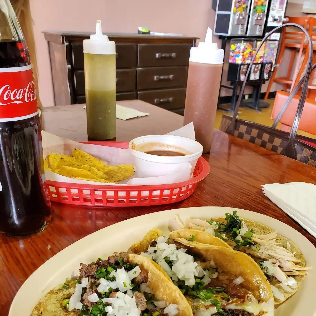 Asada Relleno Chicken Tacos