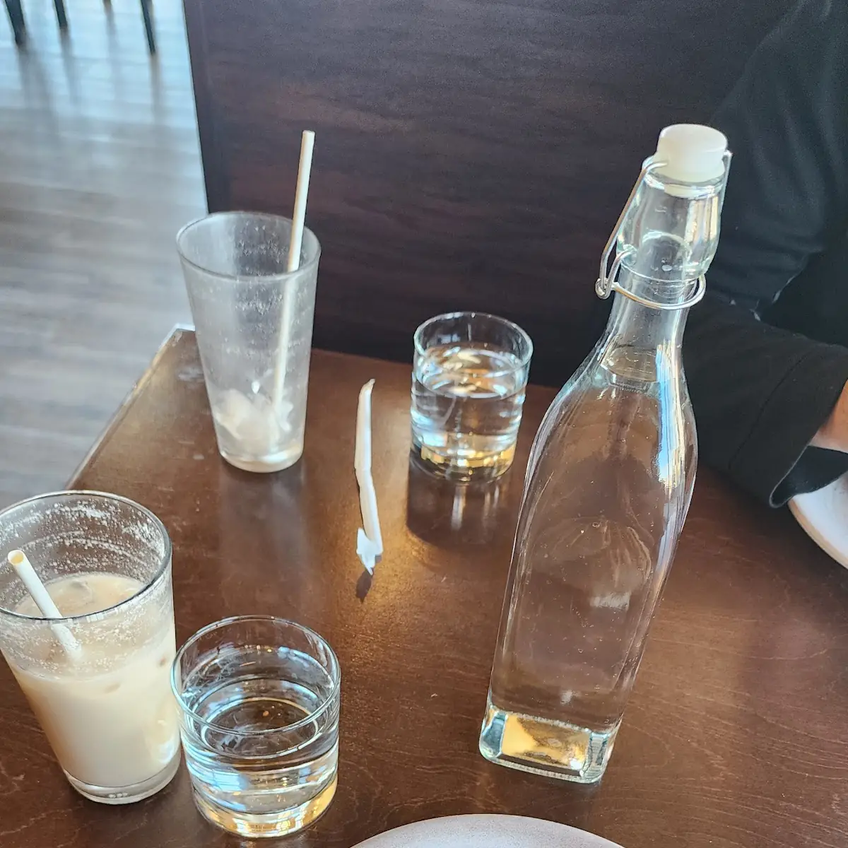 Al Pastor Burrito w Horchata