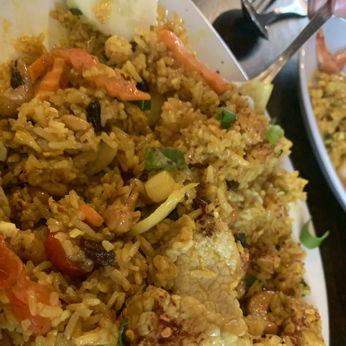 Pineapple Chicken Fried Rice