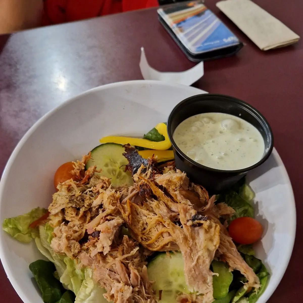 Pulled Pork Salad