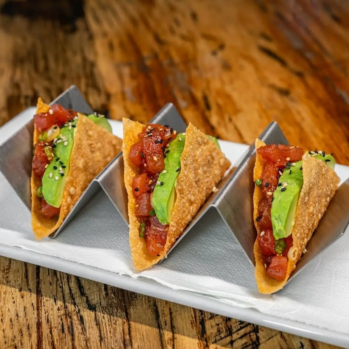 Ahi Poke Taco
