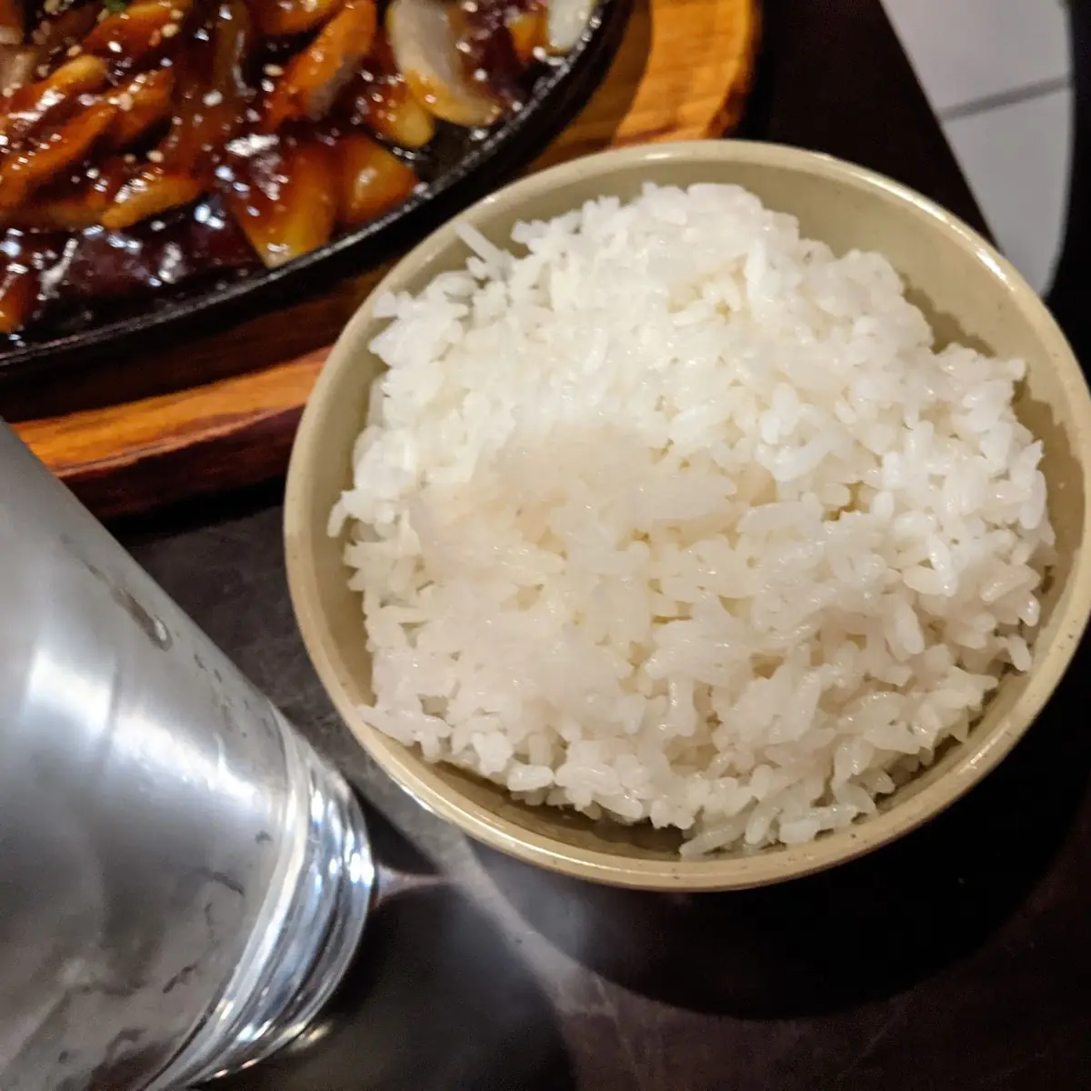 White Rice Bowl