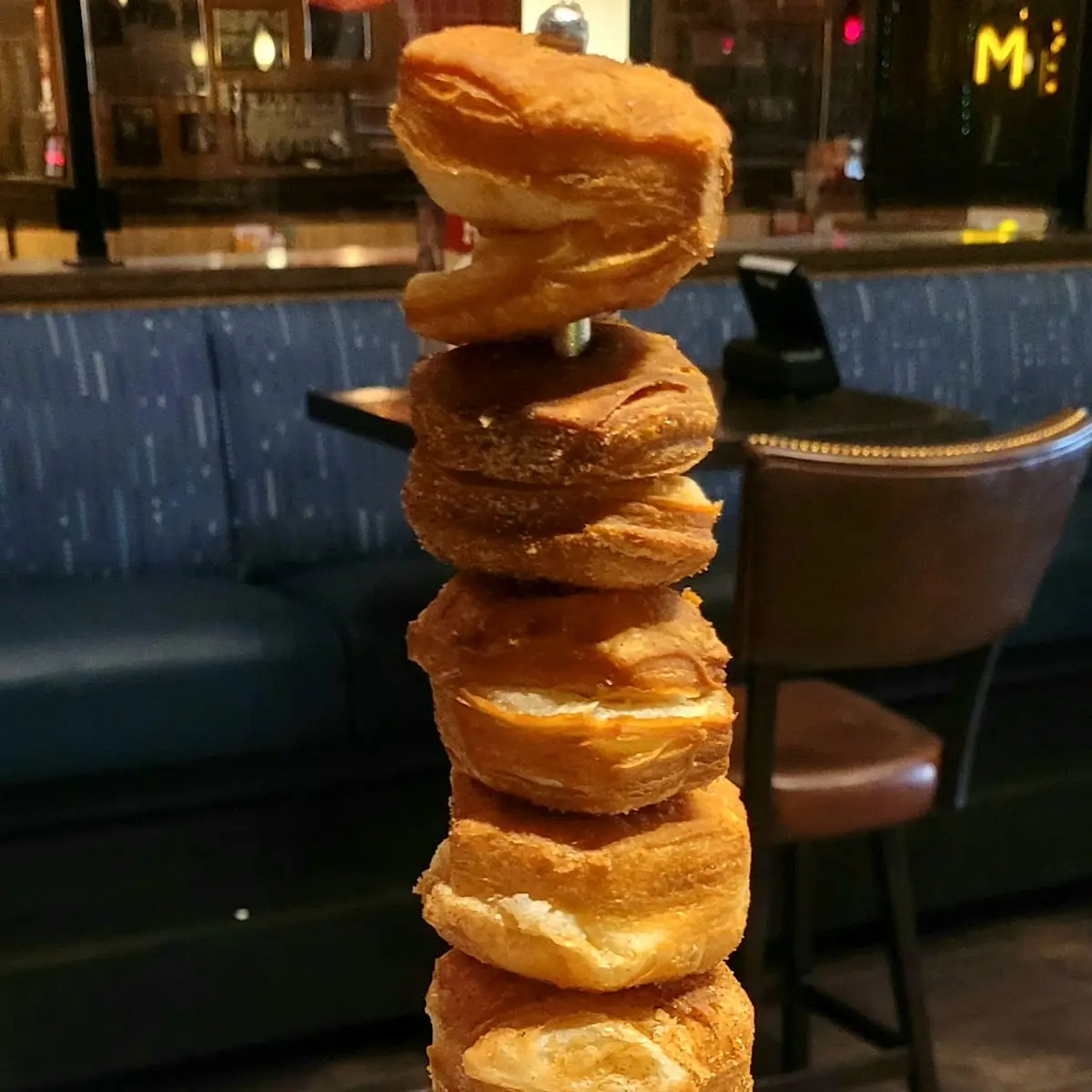 Cinnamon Sugar Towering DOH Rings