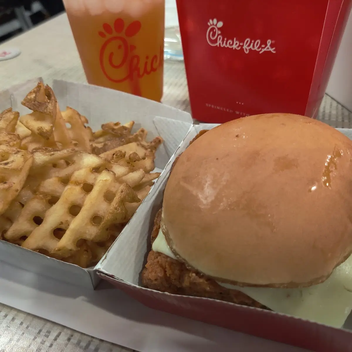 Spicy Chicken Deluxe Sandwich