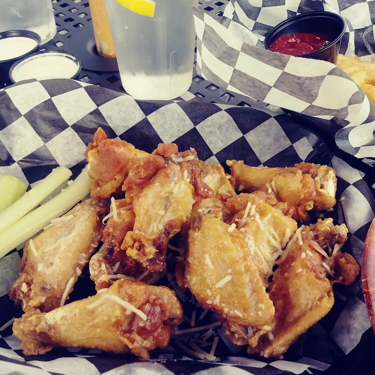 Parmesan Chicken Wings
