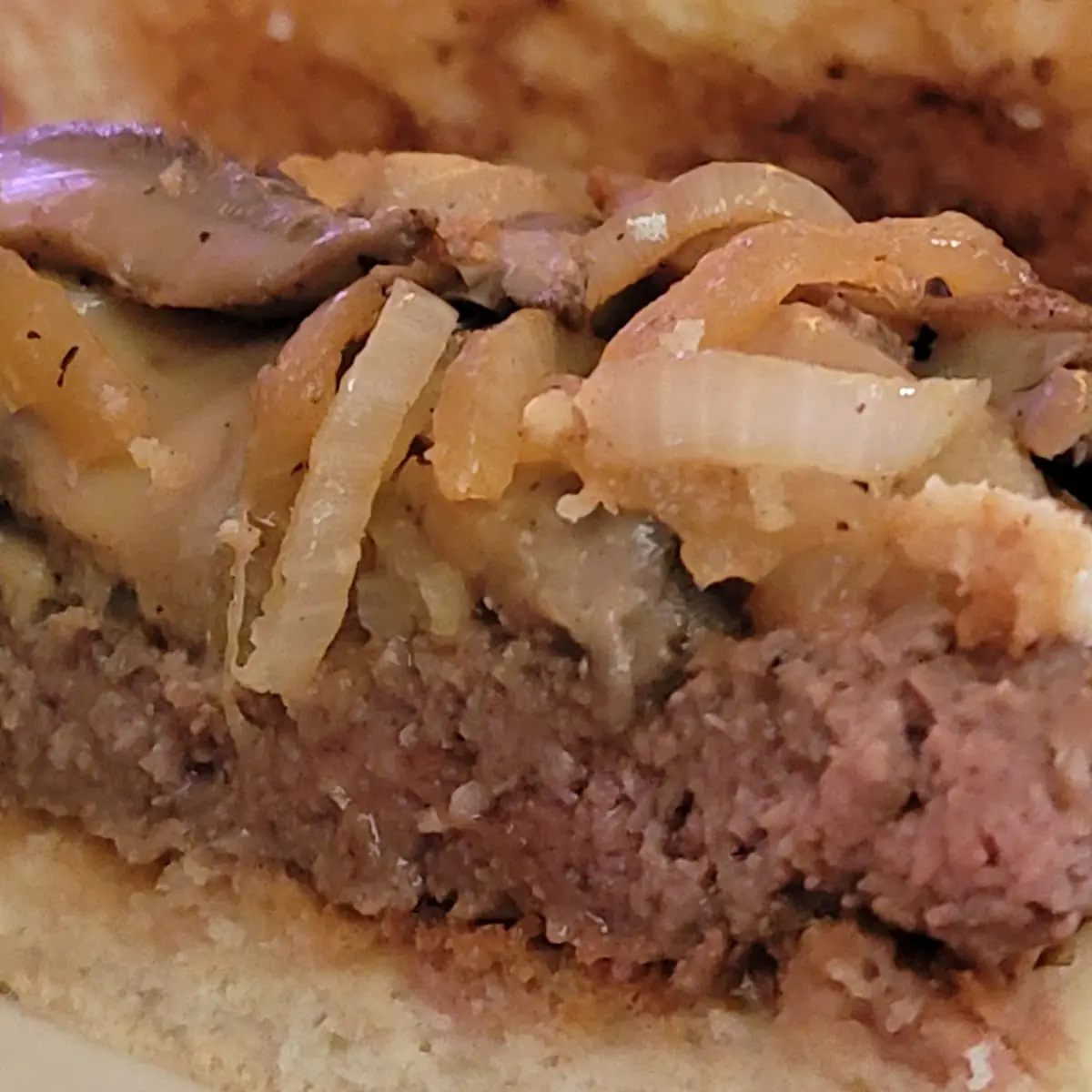 Mushroom Swiss Burger