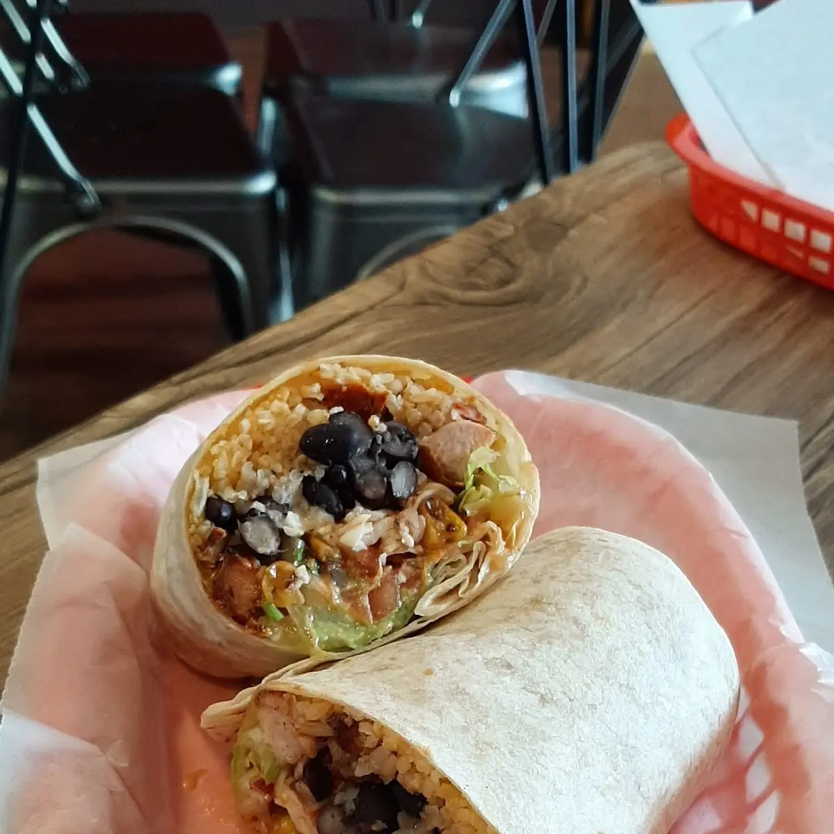 Grilled Chicken Burrito