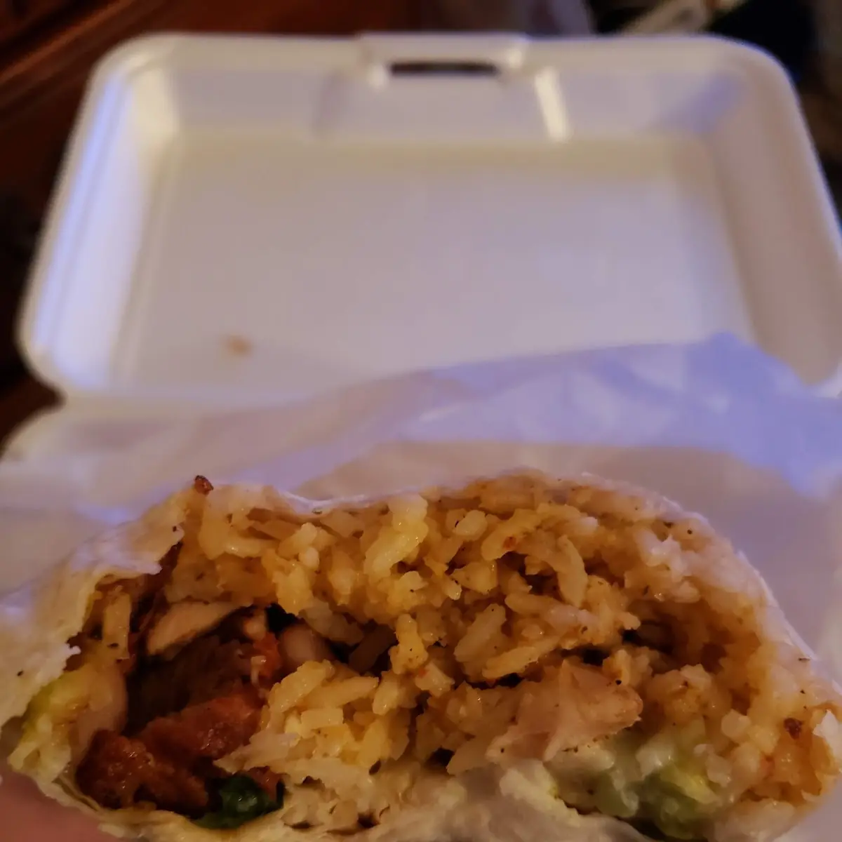 Rice Burrito