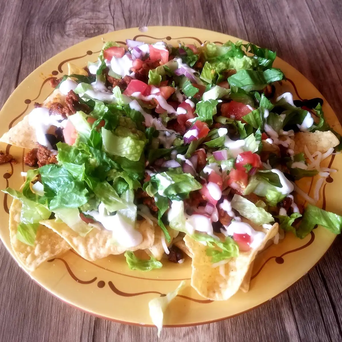 Steak Nachos Con Carne Asada