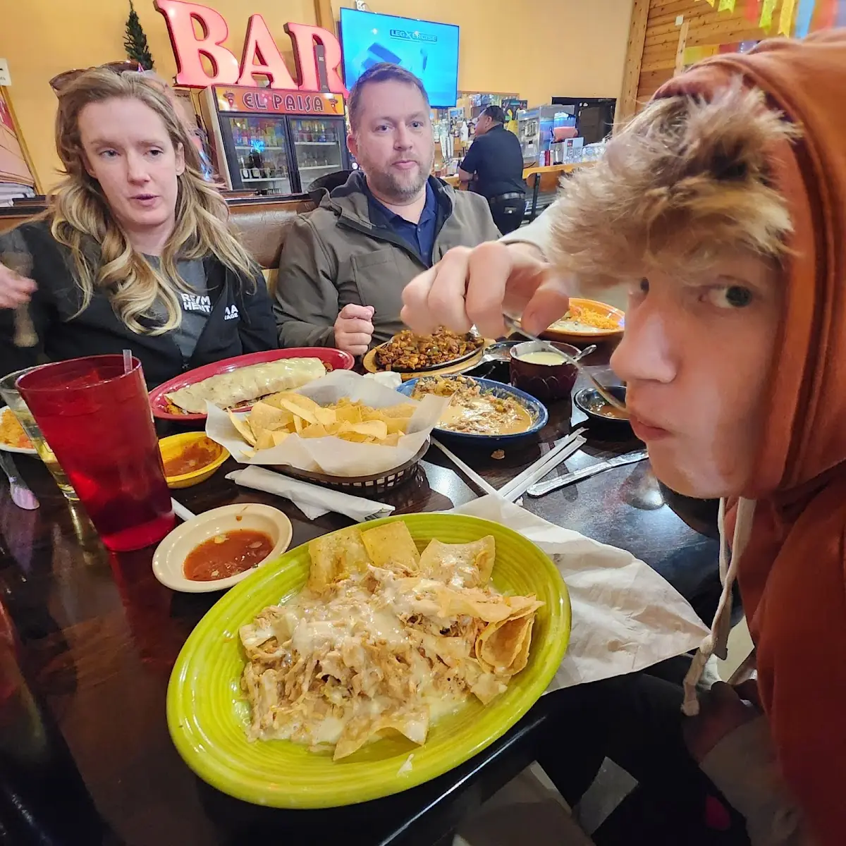 Shredded Chicken Nachos
