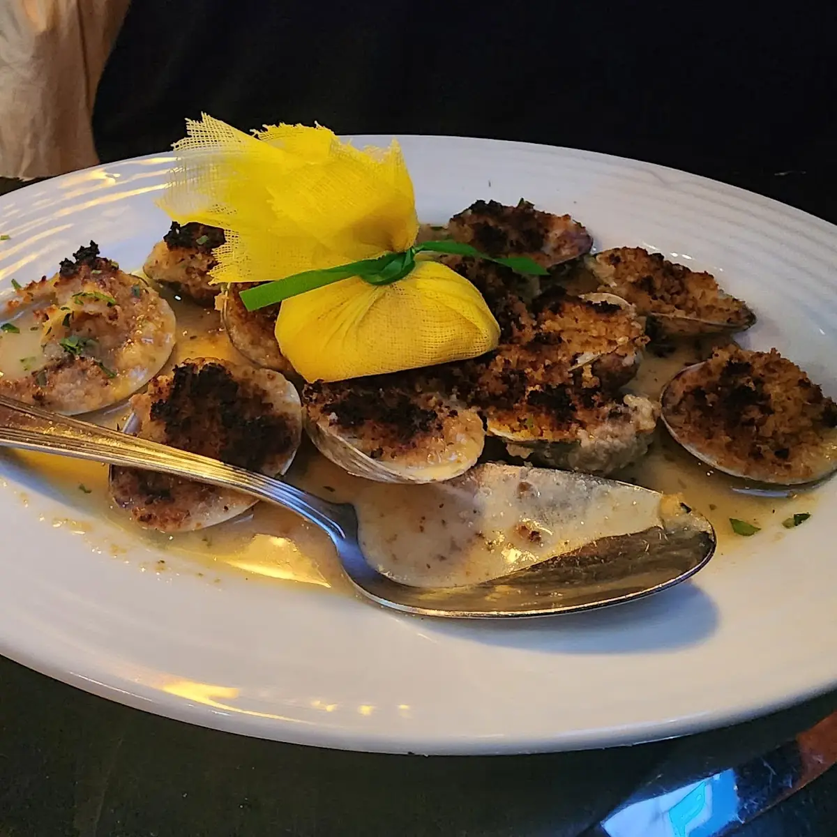 Clams Oreganata