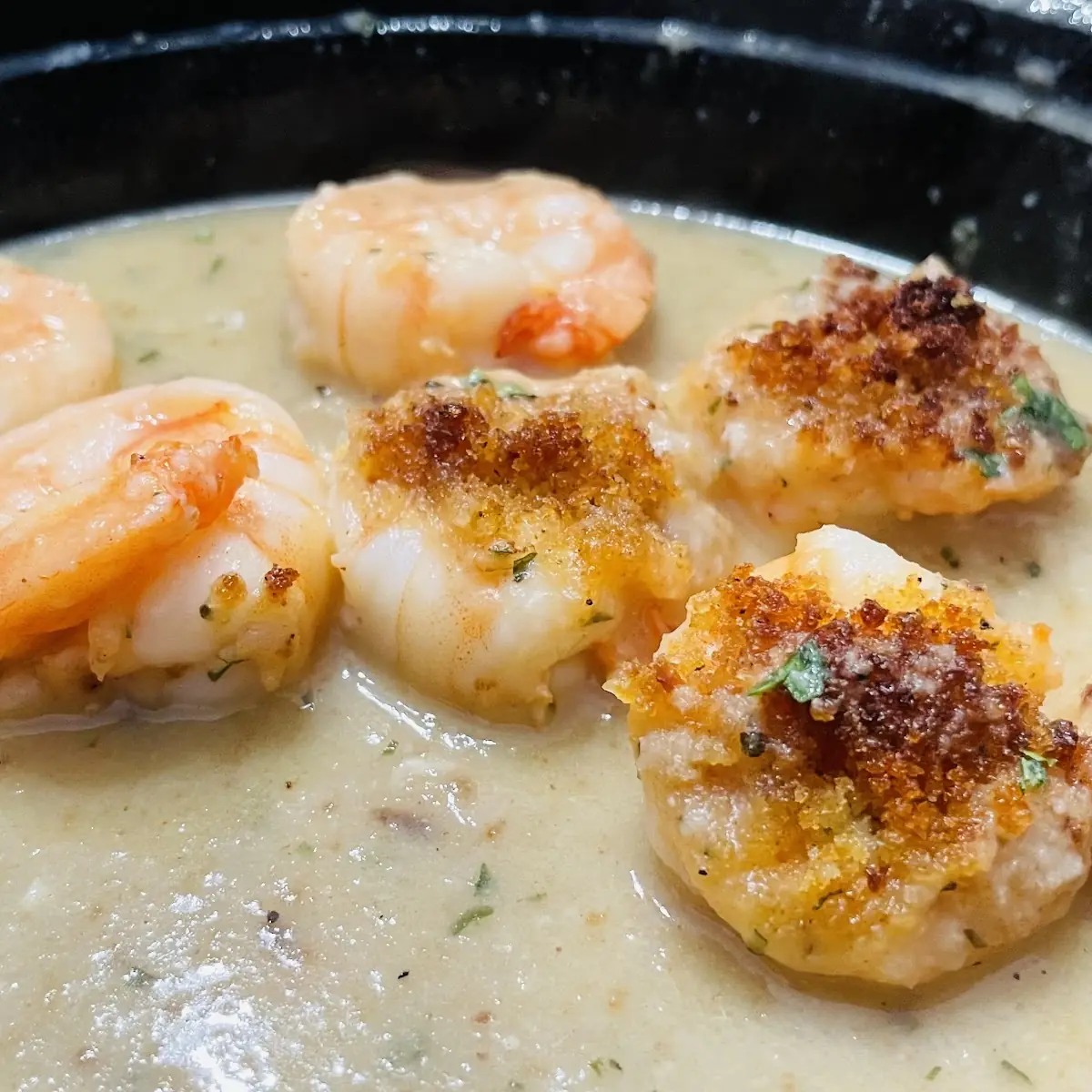 Shrimp Oreganata