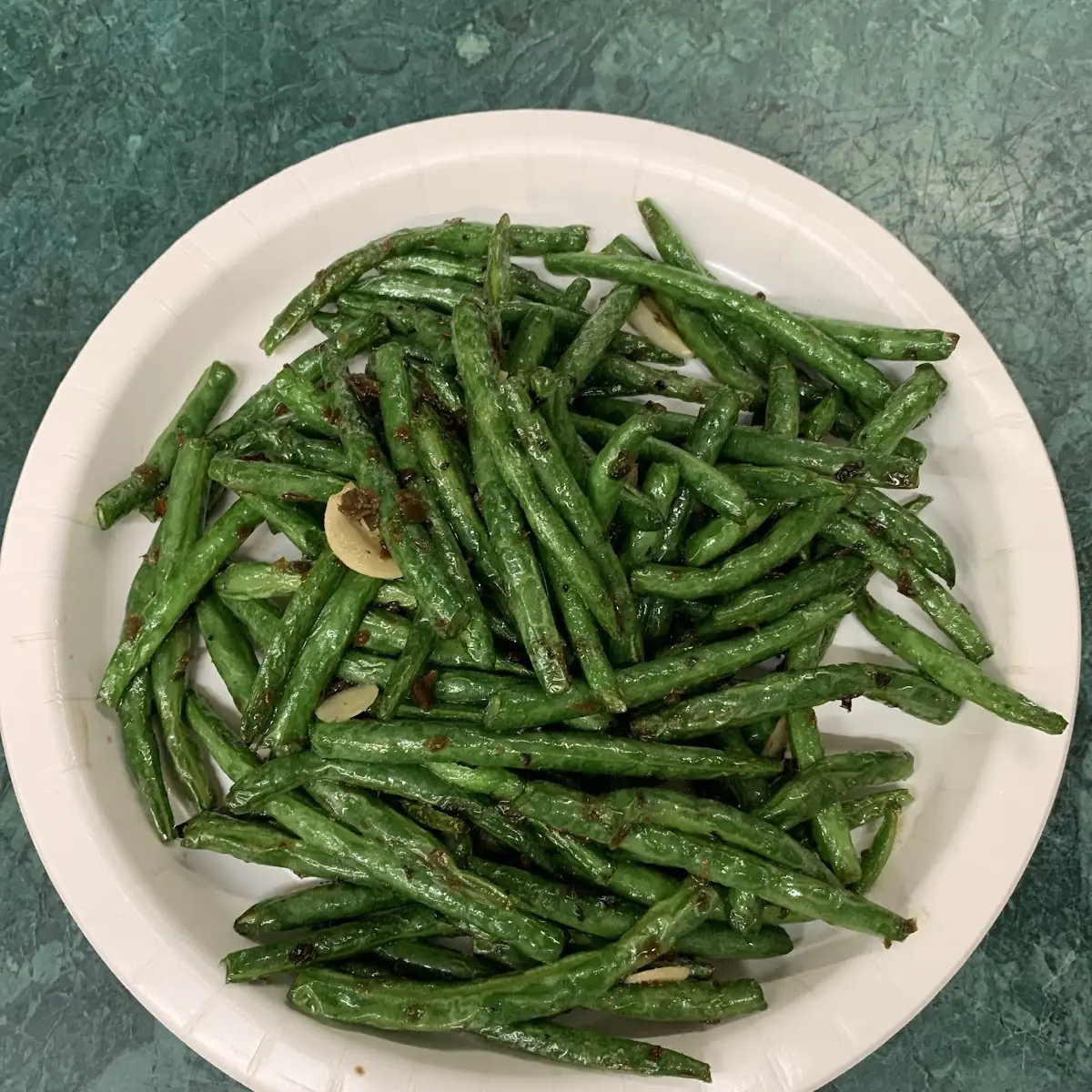 Dry Sauteed String Beans