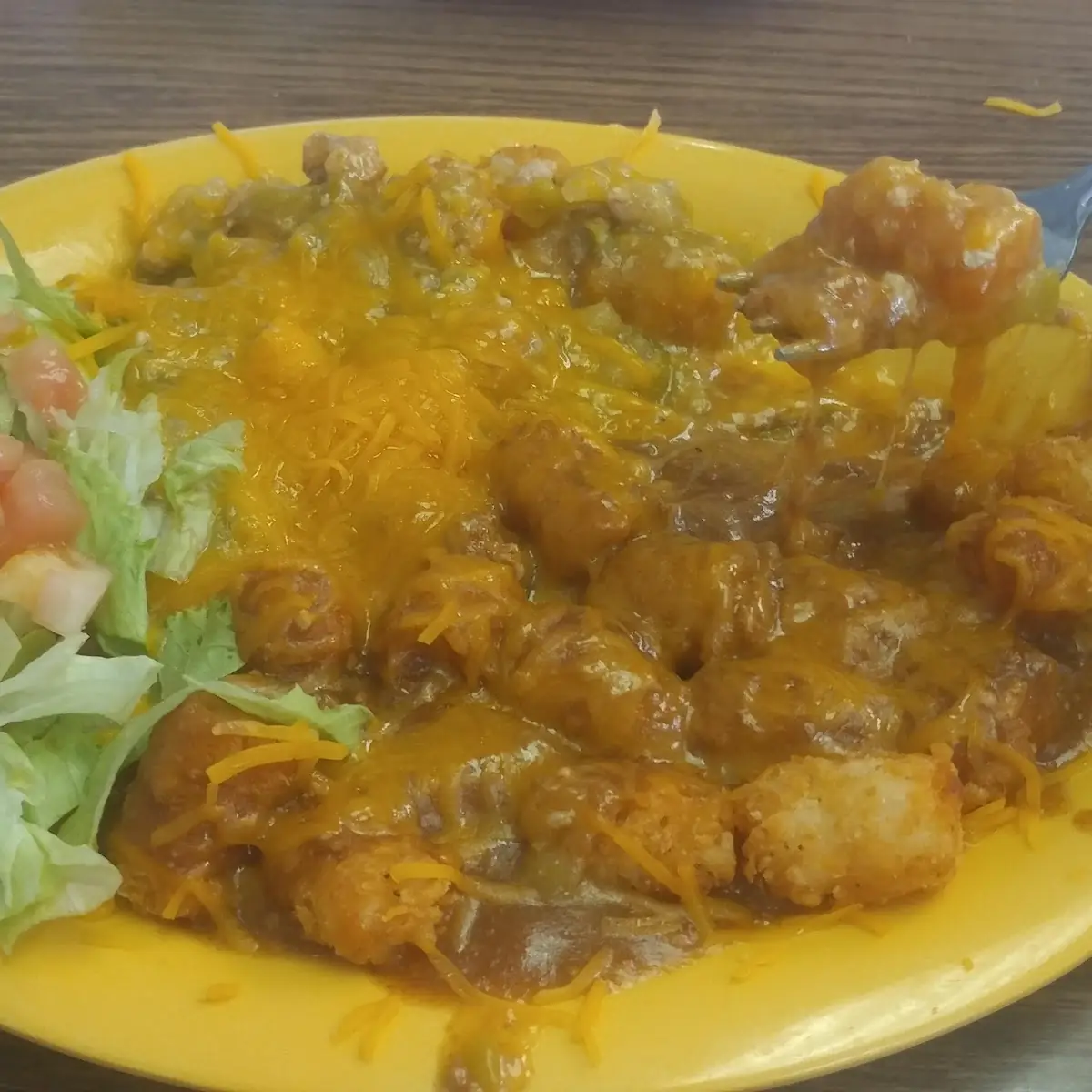 Green Chile Tots