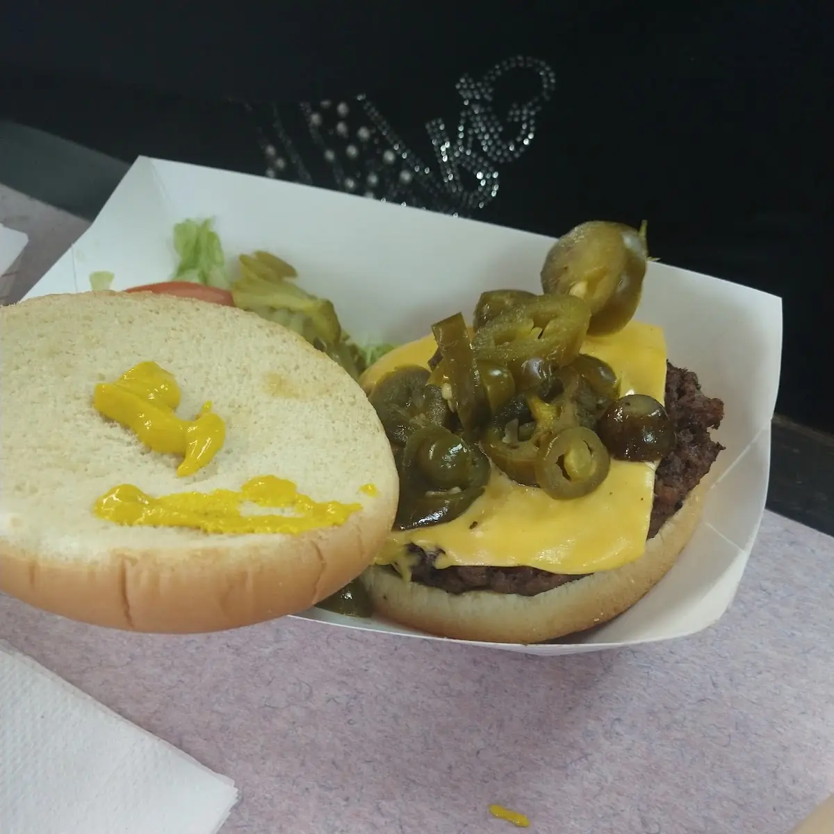 Jalapeno Cheese Burger