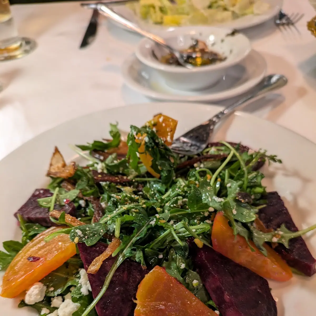 Poached Pear Salad