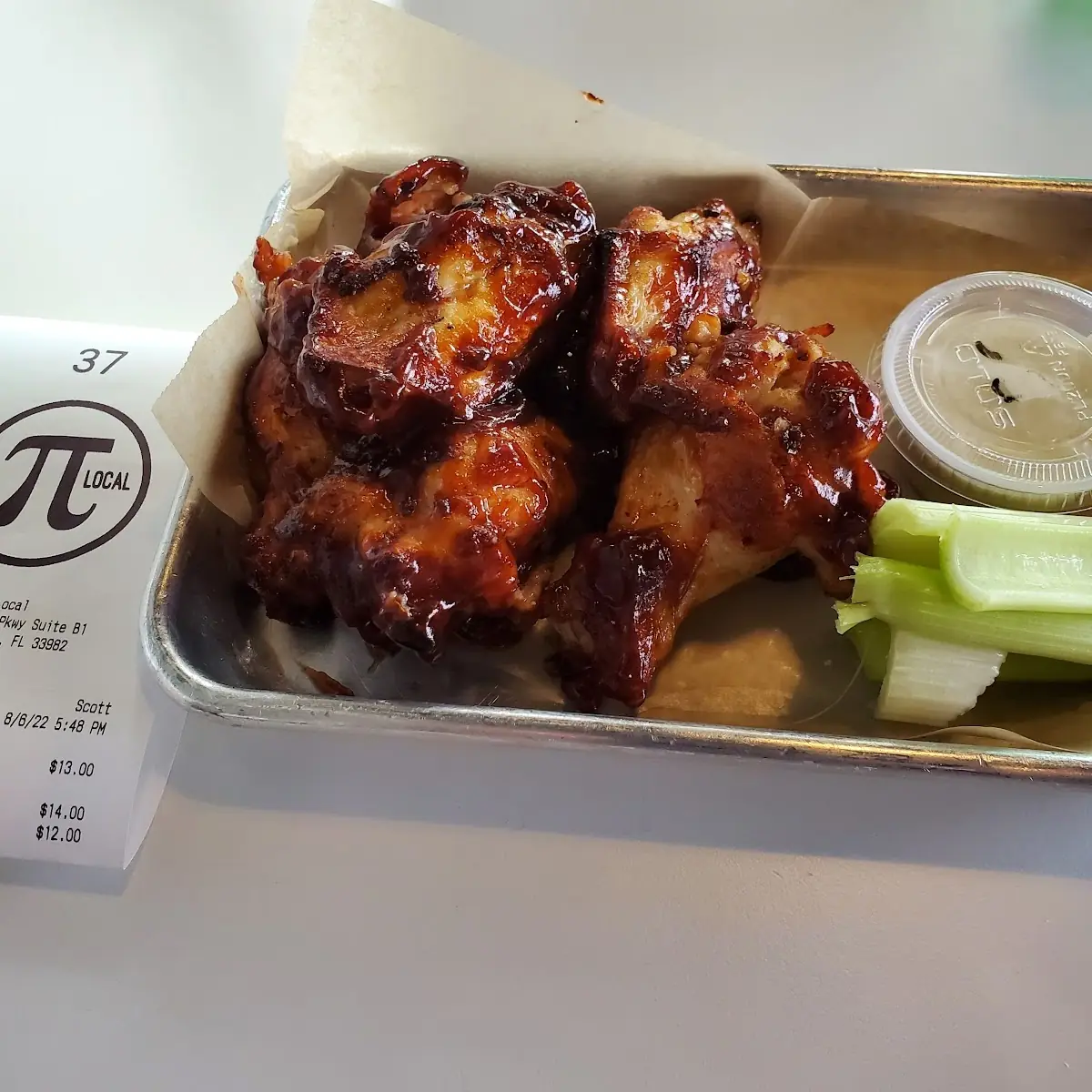 Honey BBQ Wings