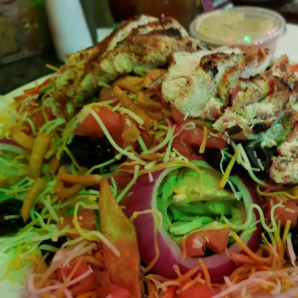 Southwest Blackened Chicken Salad