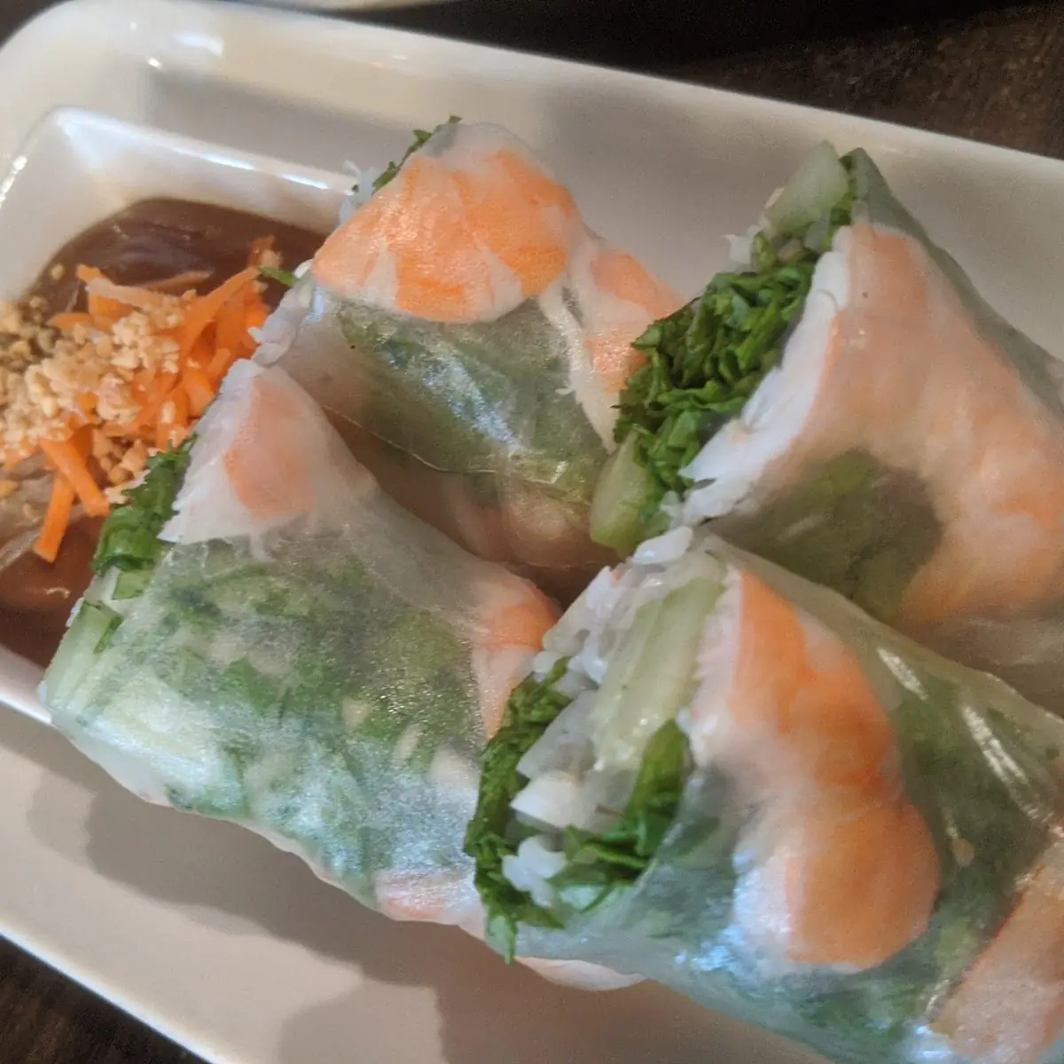 Crispy Shrimp Egg Roll