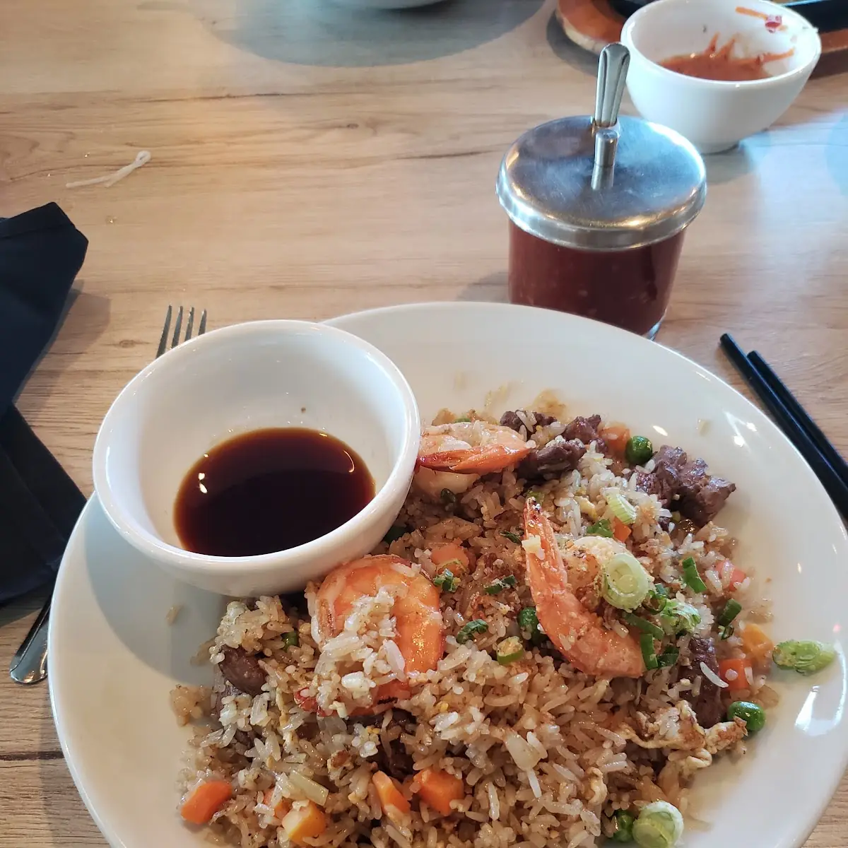 Surf N Turf Fried Rice