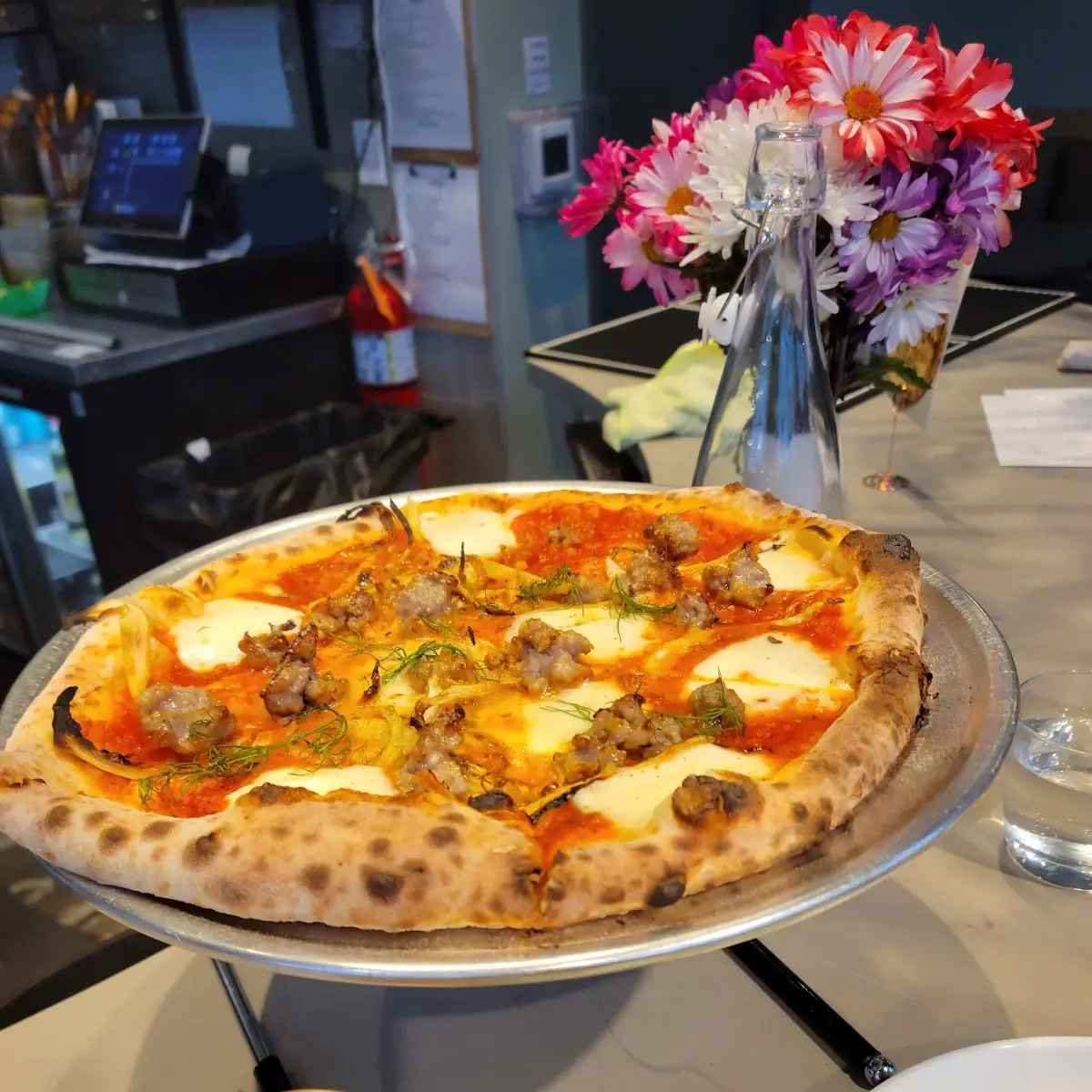 Fennel Sausage Pizza