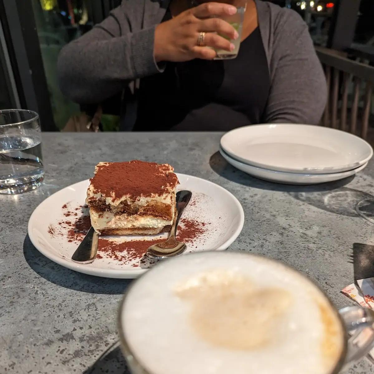 Tiramisu and Cappuccino
