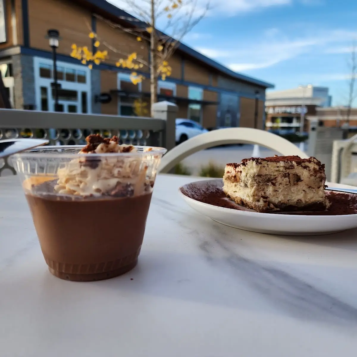 Tiramisu and Milk Chocolate
